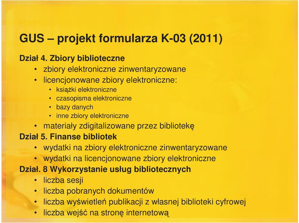 bazy danych inne zbiory elektroniczne materiały zdigitalizowane przez bibliotekę Dział 5.