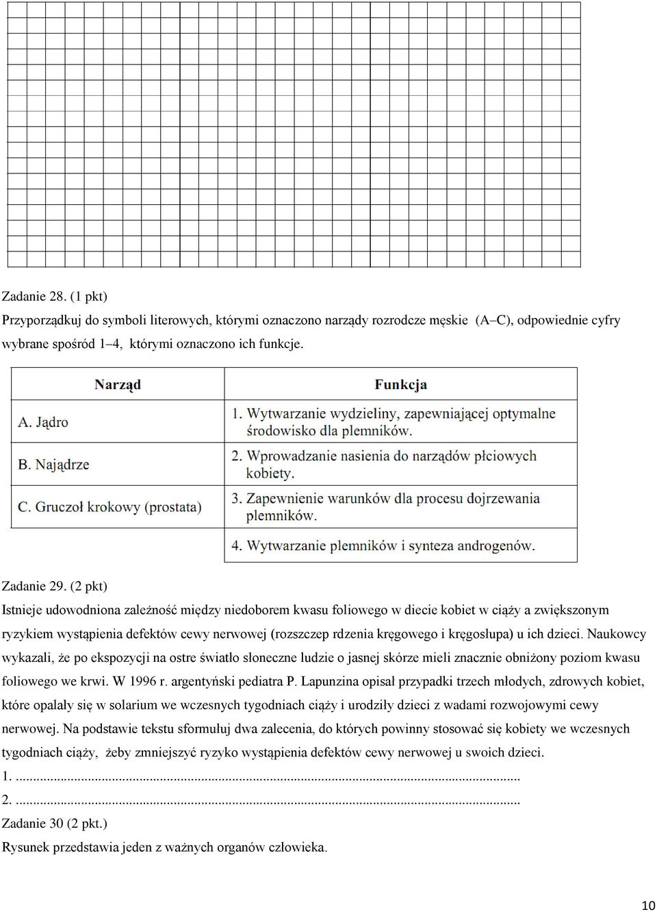 ich dzieci. Naukowcy wykazali, że po ekspozycji na ostre światło słoneczne ludzie o jasnej skórze mieli znacznie obniżony poziom kwasu foliowego we krwi. W 1996 r. argentyński pediatra P.