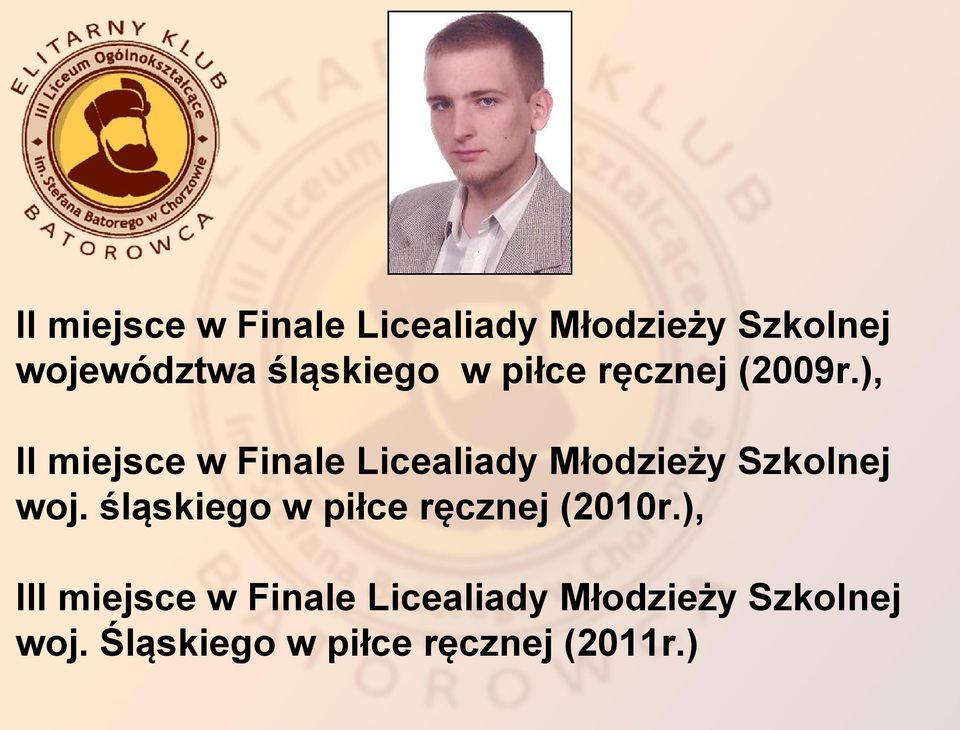 ), II miejsce w Finale Licealiady Młodzieży Szkolnej woj.