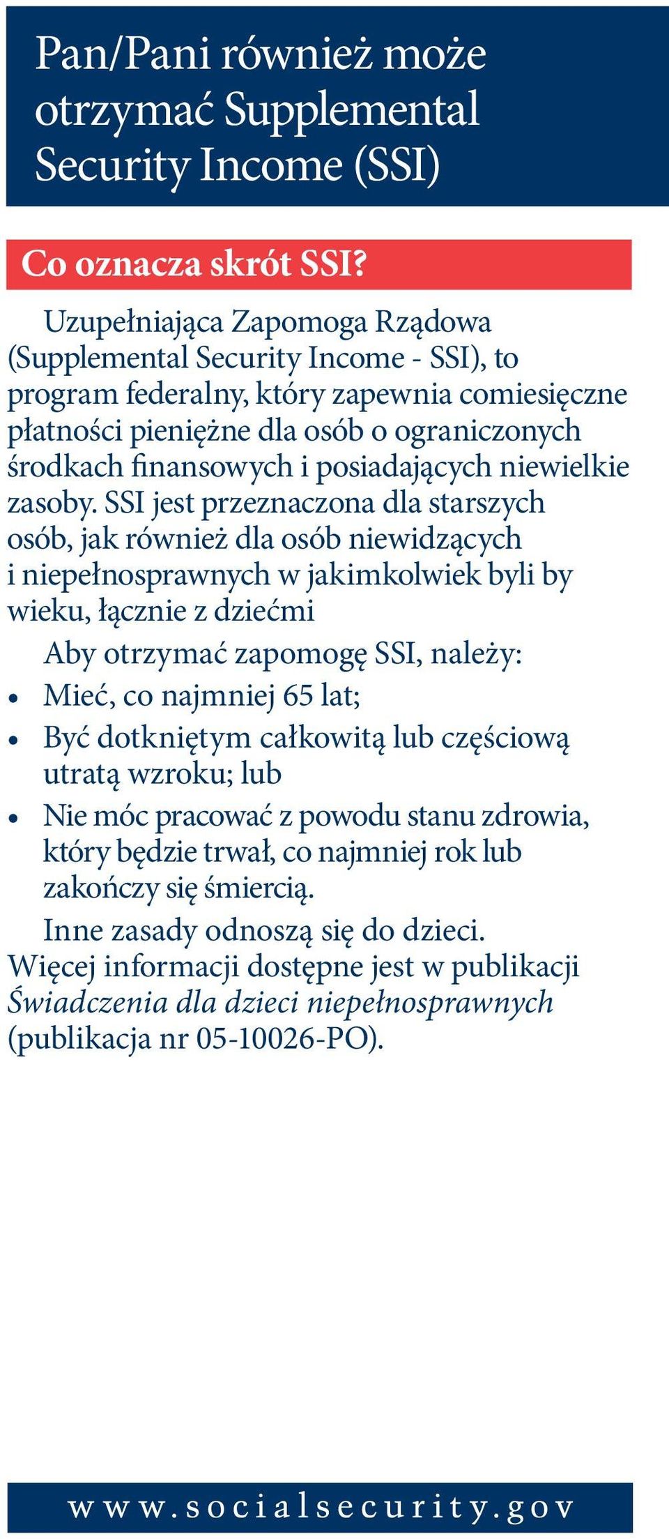 posiadających niewielkie zasoby.