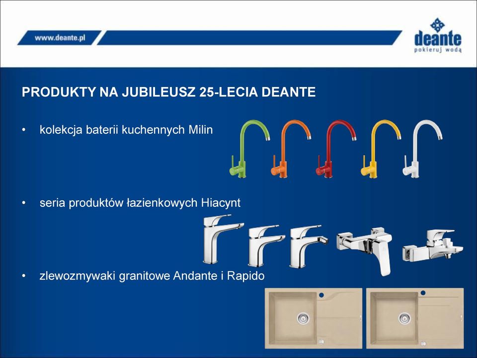 Milin seria produktów łazienkowych