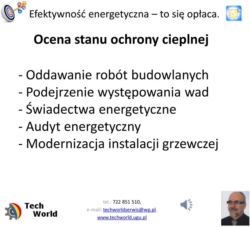 występowania wad - Świadectwa energetyczne