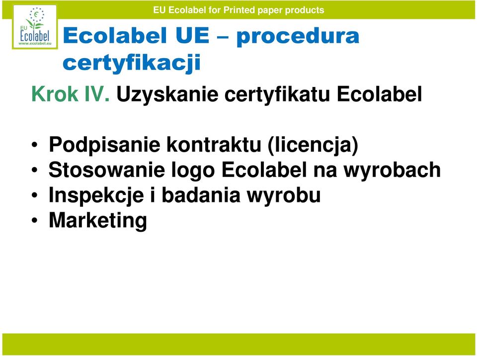 kontraktu (licencja) Stosowanie logo