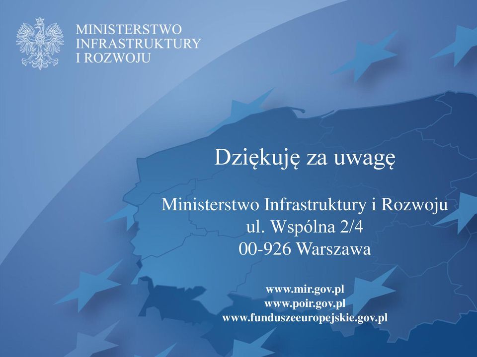 Wspólna 2/4 00-926 Warszawa www.mir.