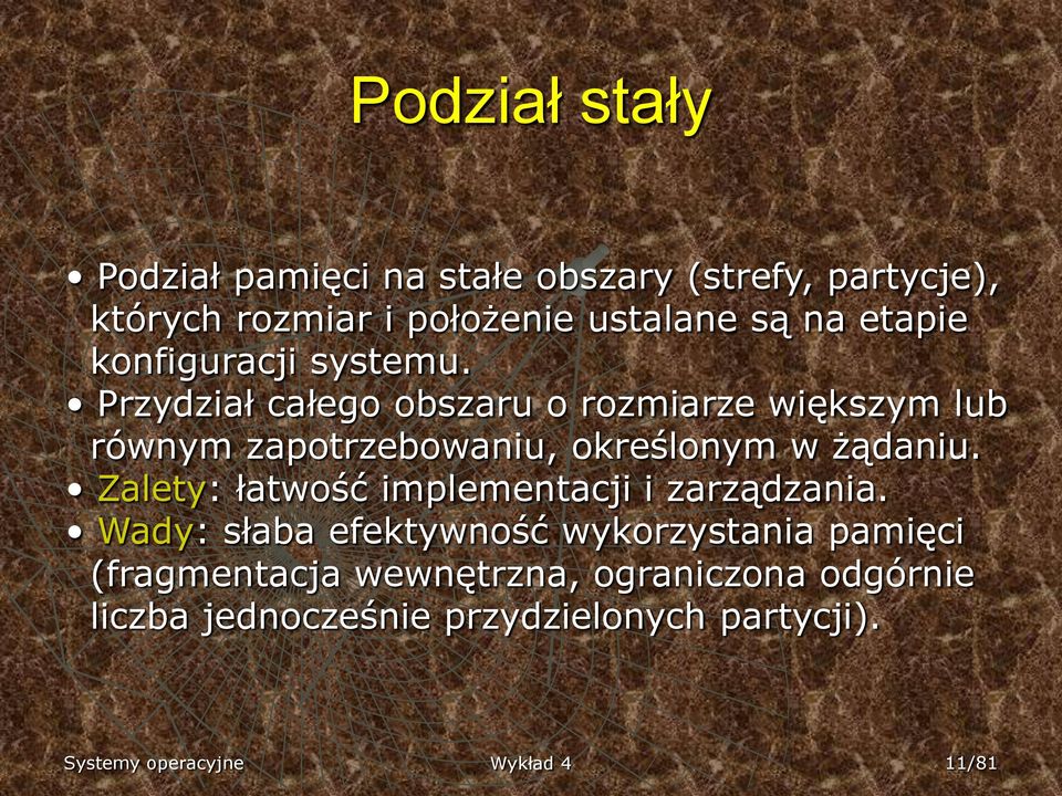 Przydział całego obszaru o rozmiarze większym lub równym zapotrzebowaniu, określonym w żądaniu.