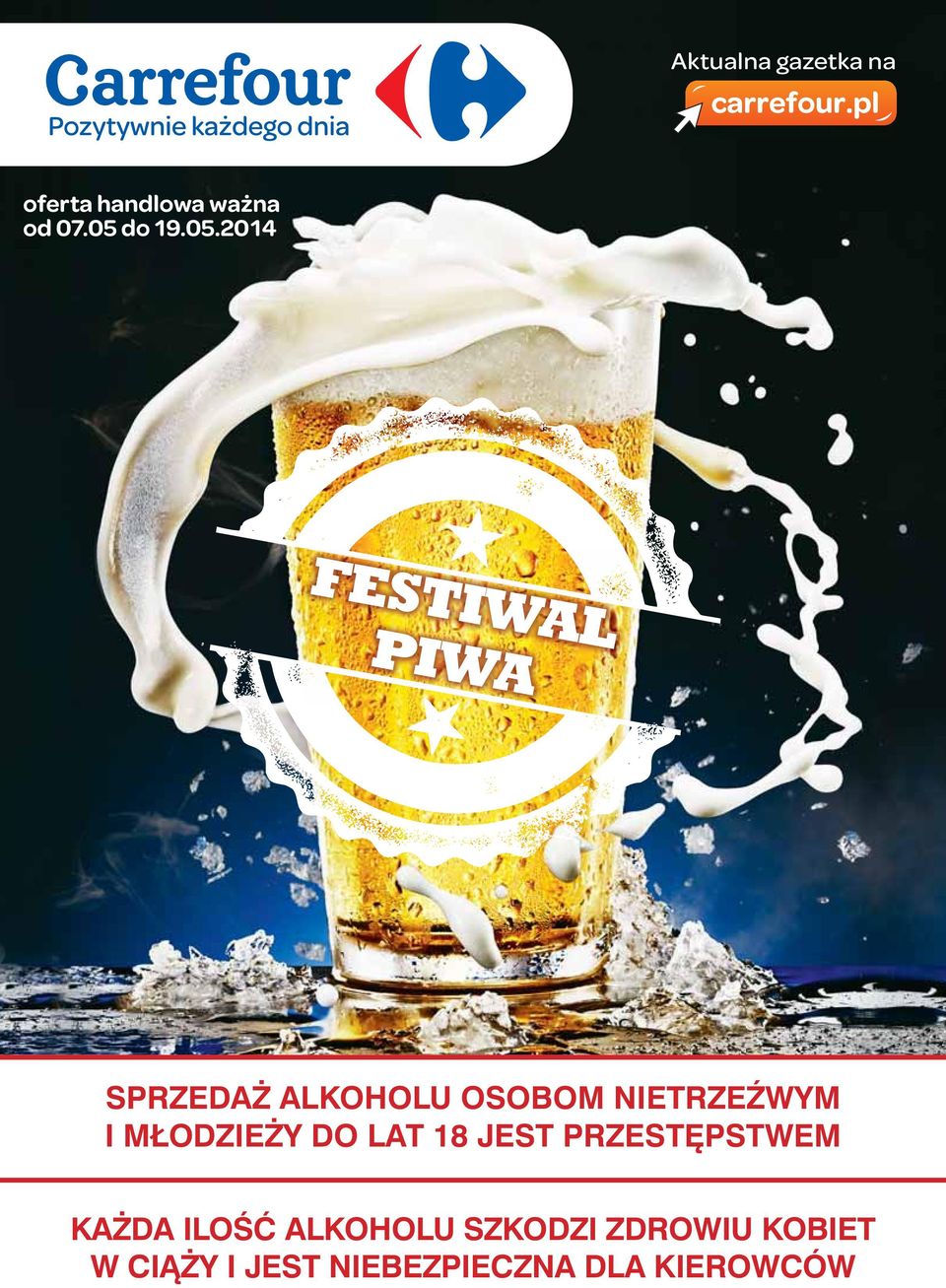 2014 FESTIWAL PIWA SPRZEDA ALKOHOLU OSOBOM NIETRZEèWYM I