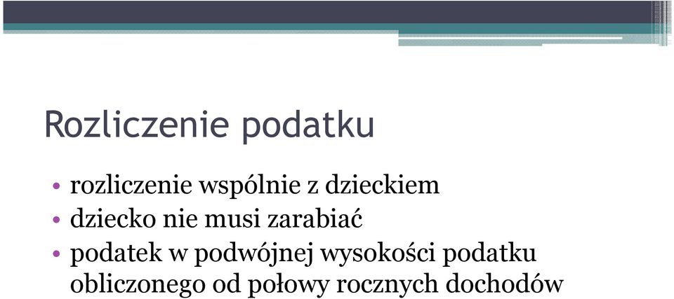 zarabiać podatek w podwójnej wysokości