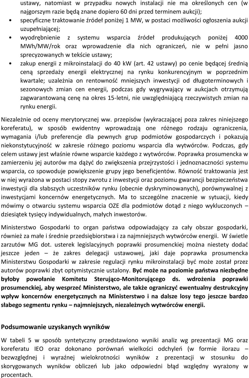 tekście ustawy; zakup energii z mikroinstalacji do 40 kw (art.