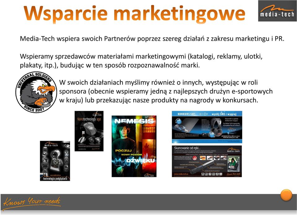 ), budując w ten sposób rozpoznawalność marki.
