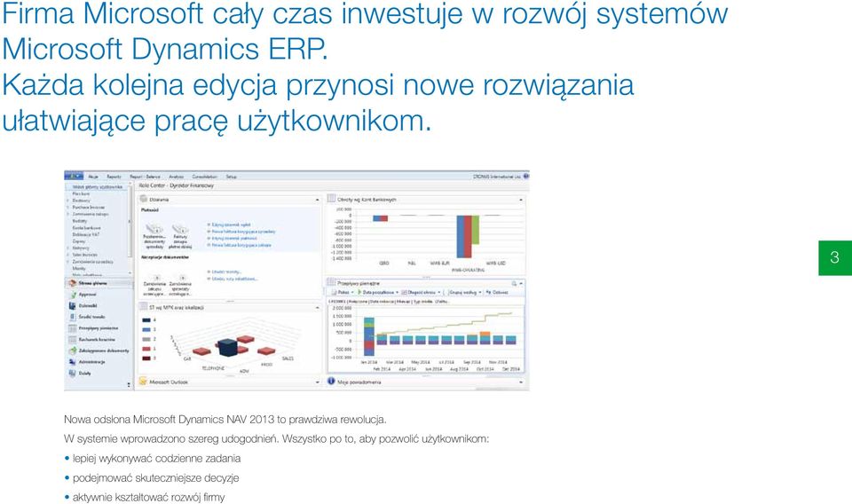 3 Nowa odsłona Microsoft Dynamics NAV 2013 to prawdziwa rewolucja.