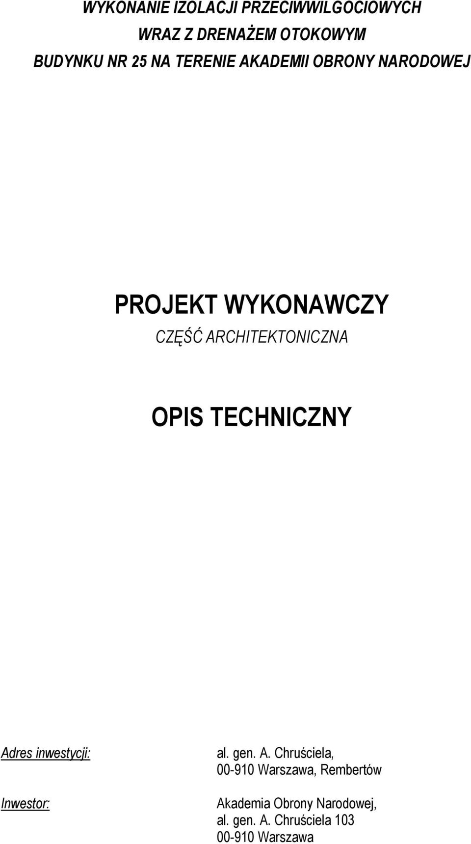 TECHNICZNY Ad