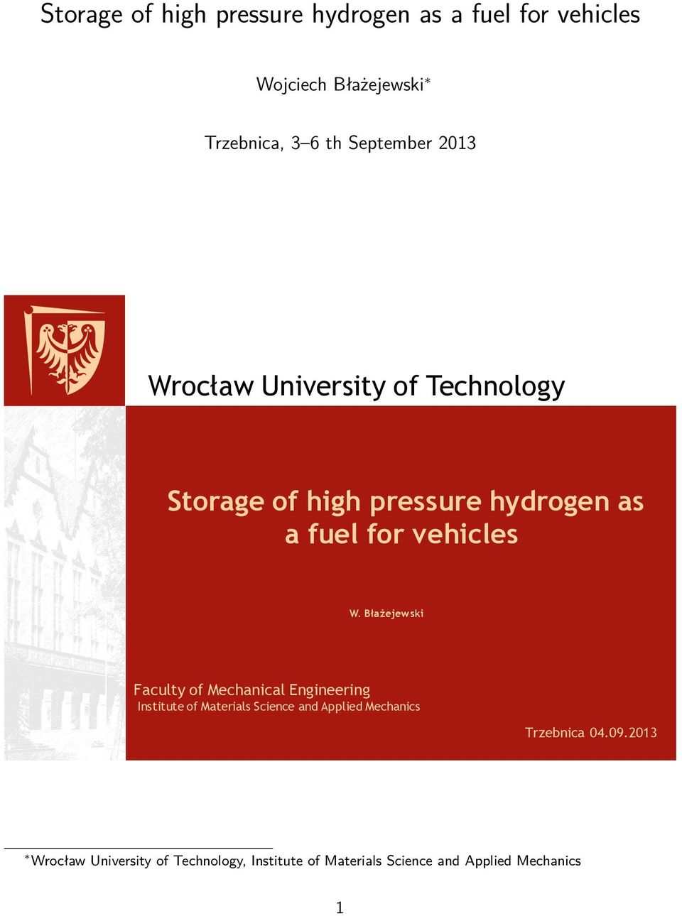 vehicles W.