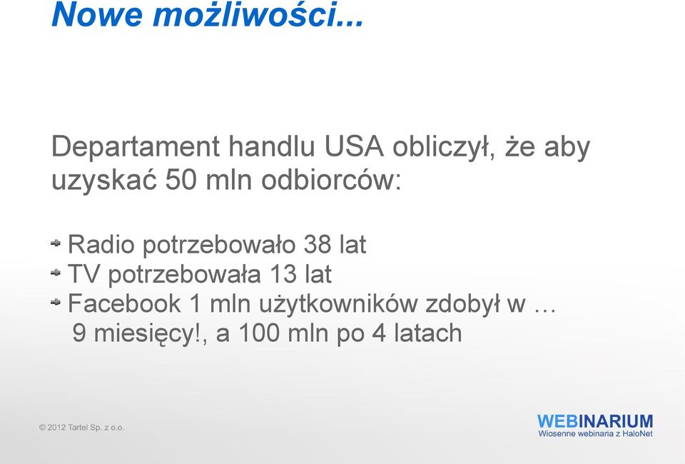 50 mln odbiorców: Radio potrzebowało 38 lat TV