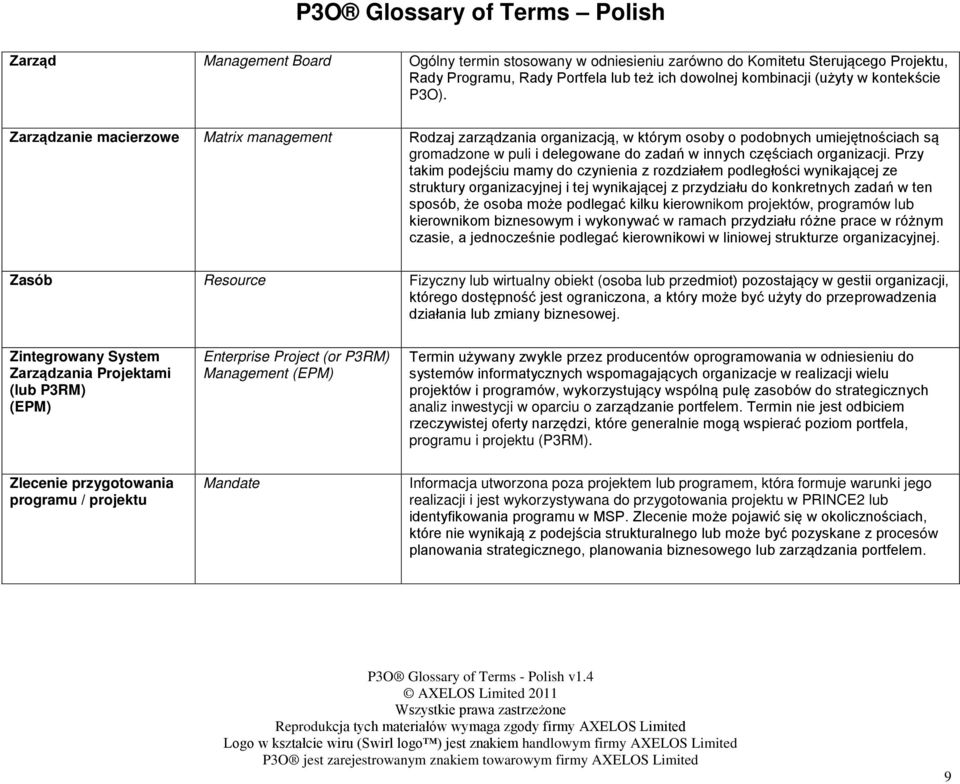 Przy takim podejściu mamy do czynienia z rozdziałem podległości wynikającej ze struktury organizacyjnej i tej wynikającej z przydziału do konkretnych zadań w ten sposób, że osoba może podlegać kilku