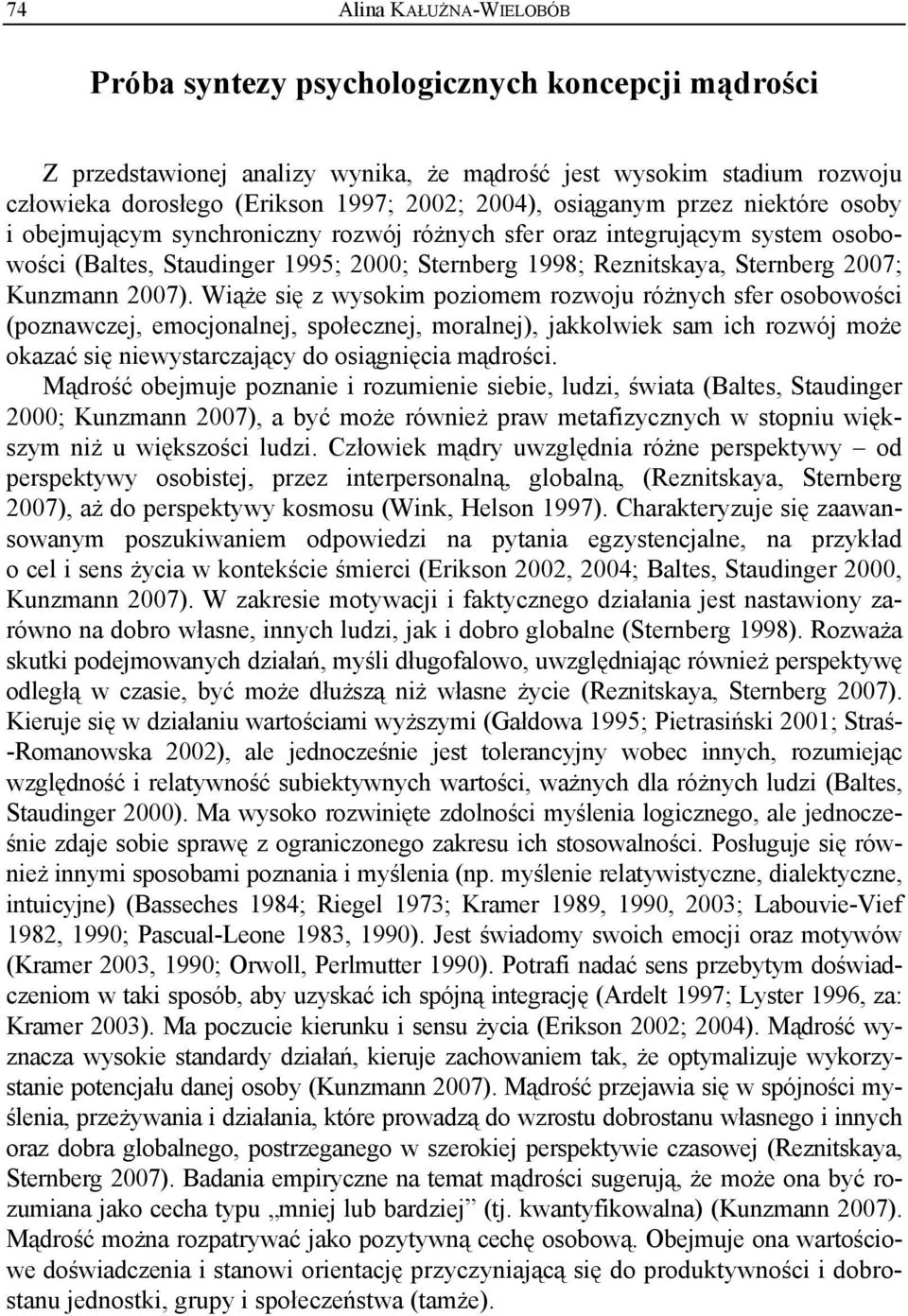 Kunzmann 2007).