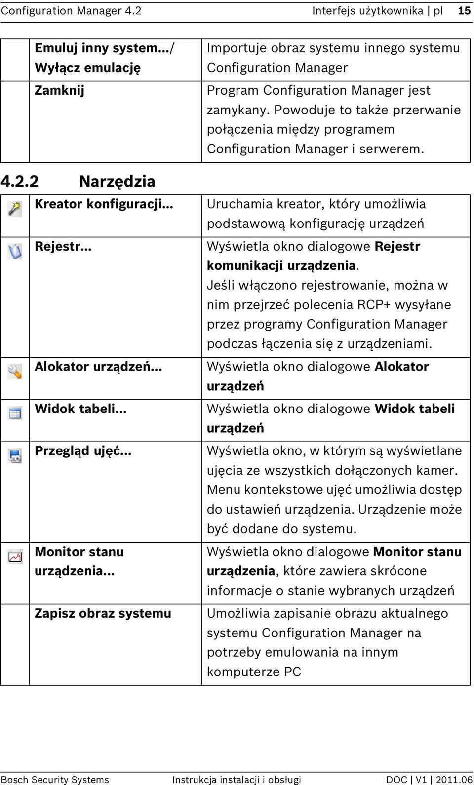 Powoduje to także przerwanie połączenia między programem Configuration Manager i serwerem.