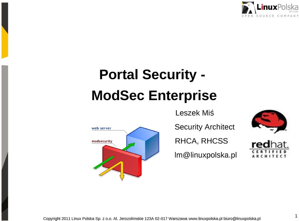 Security Architect RHCA,