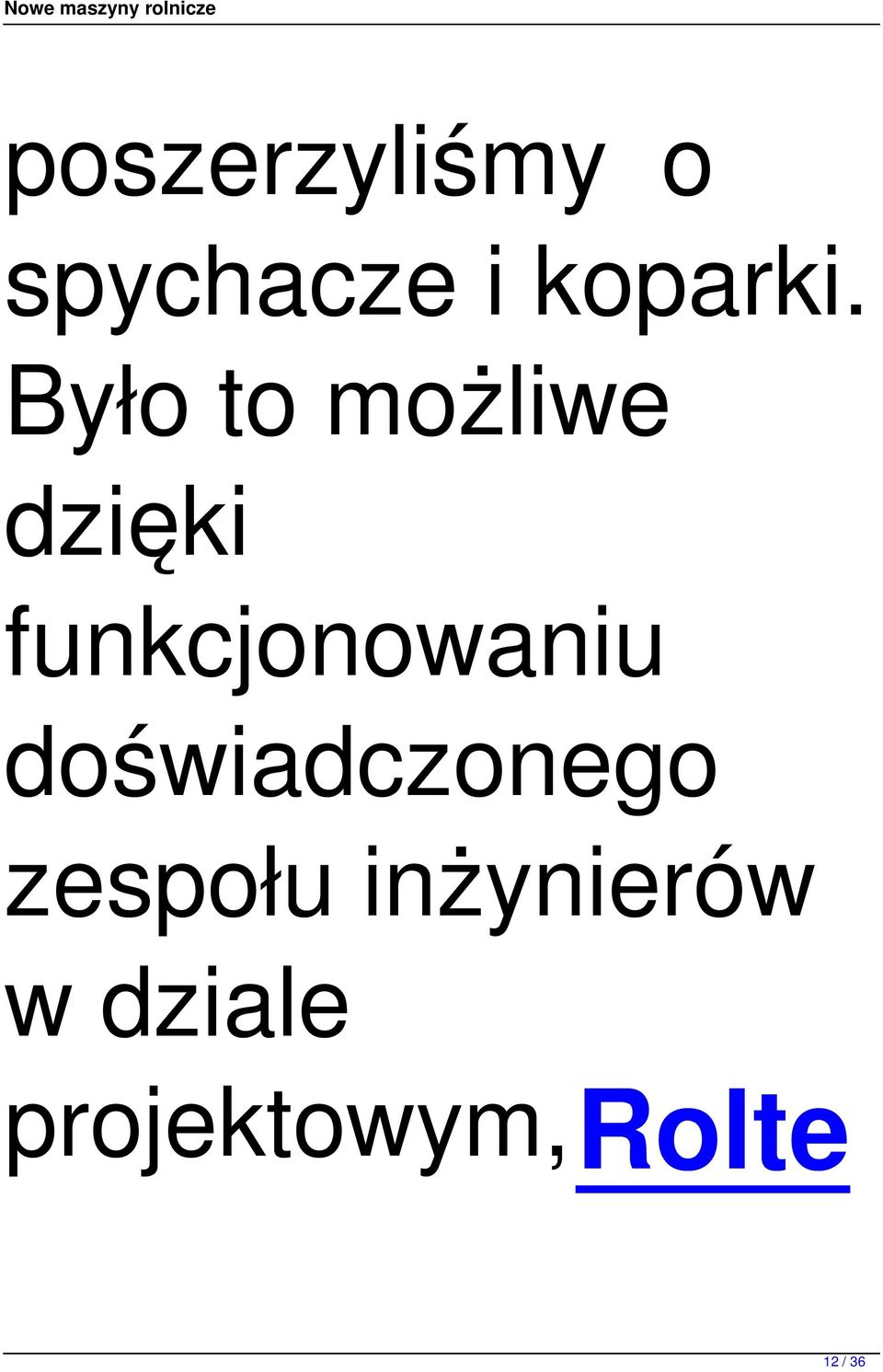 funkcjonowaniu doświadczonego