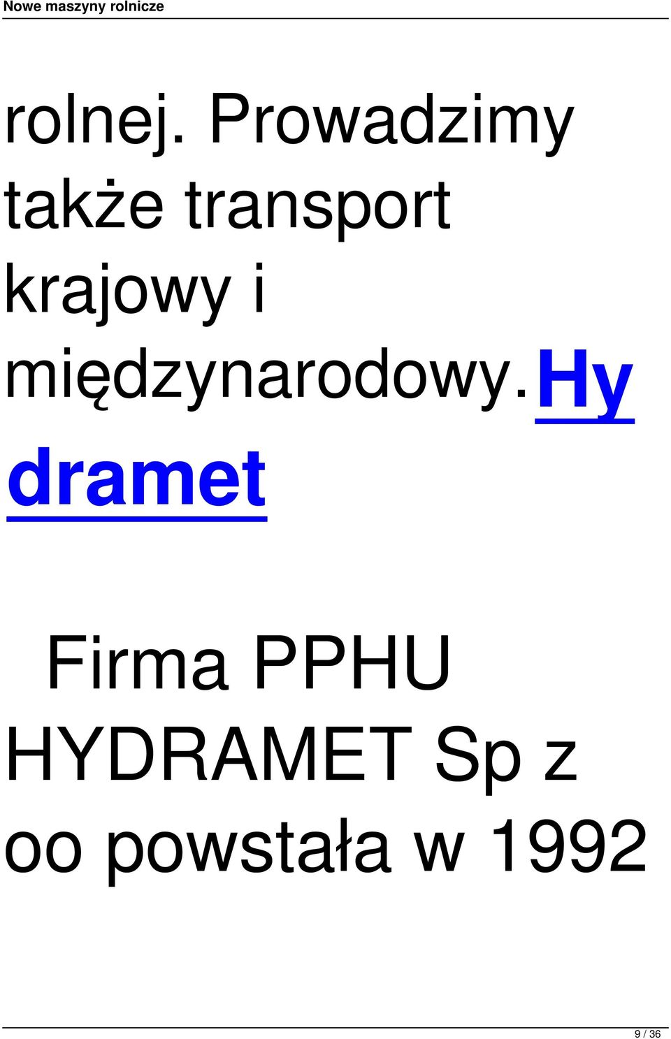 krajowy i międzynarodowy.