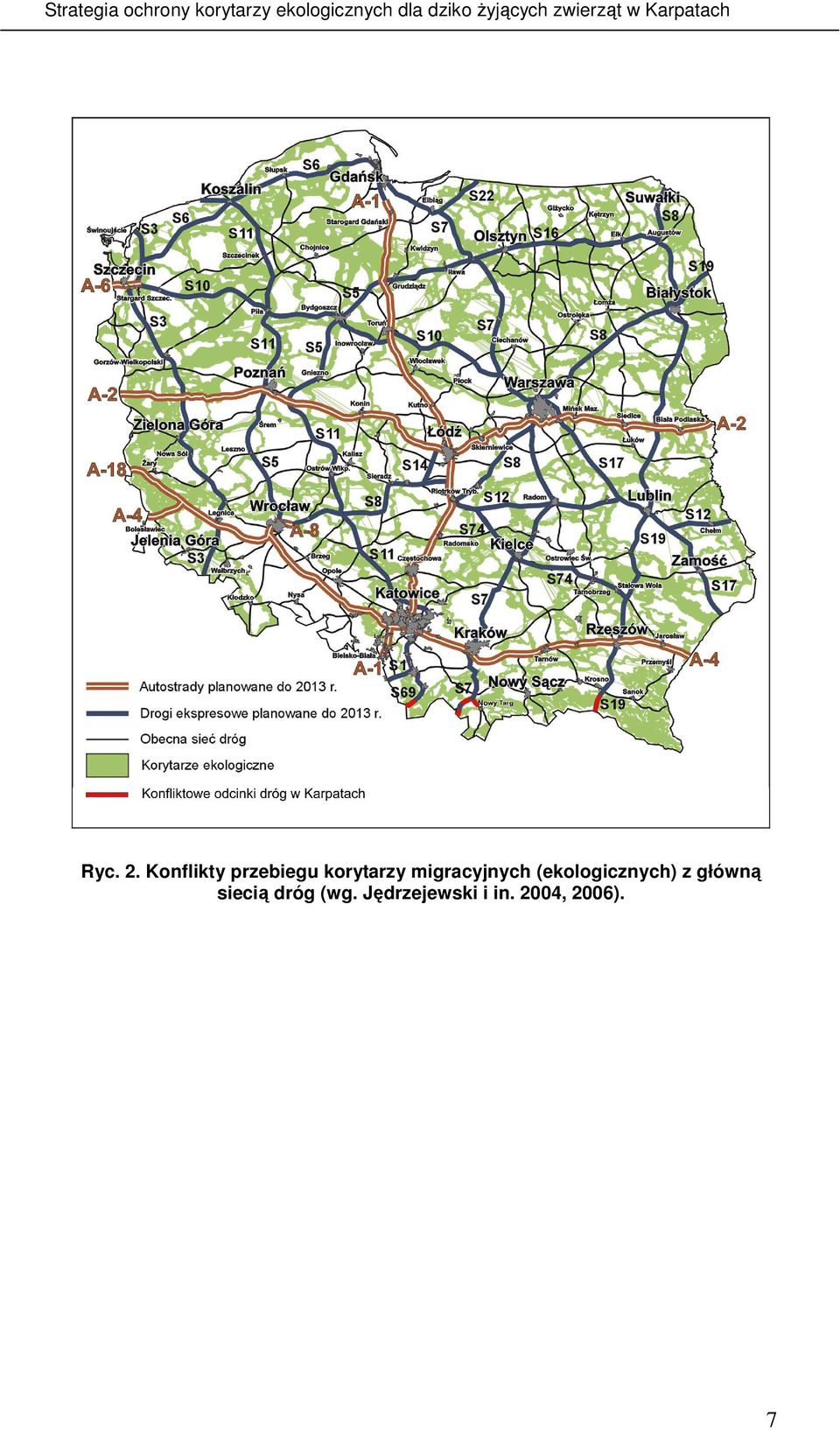 migracyjnych (ekologicznych) z