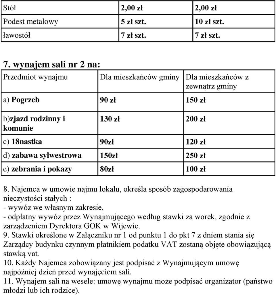 zł szt. 7.