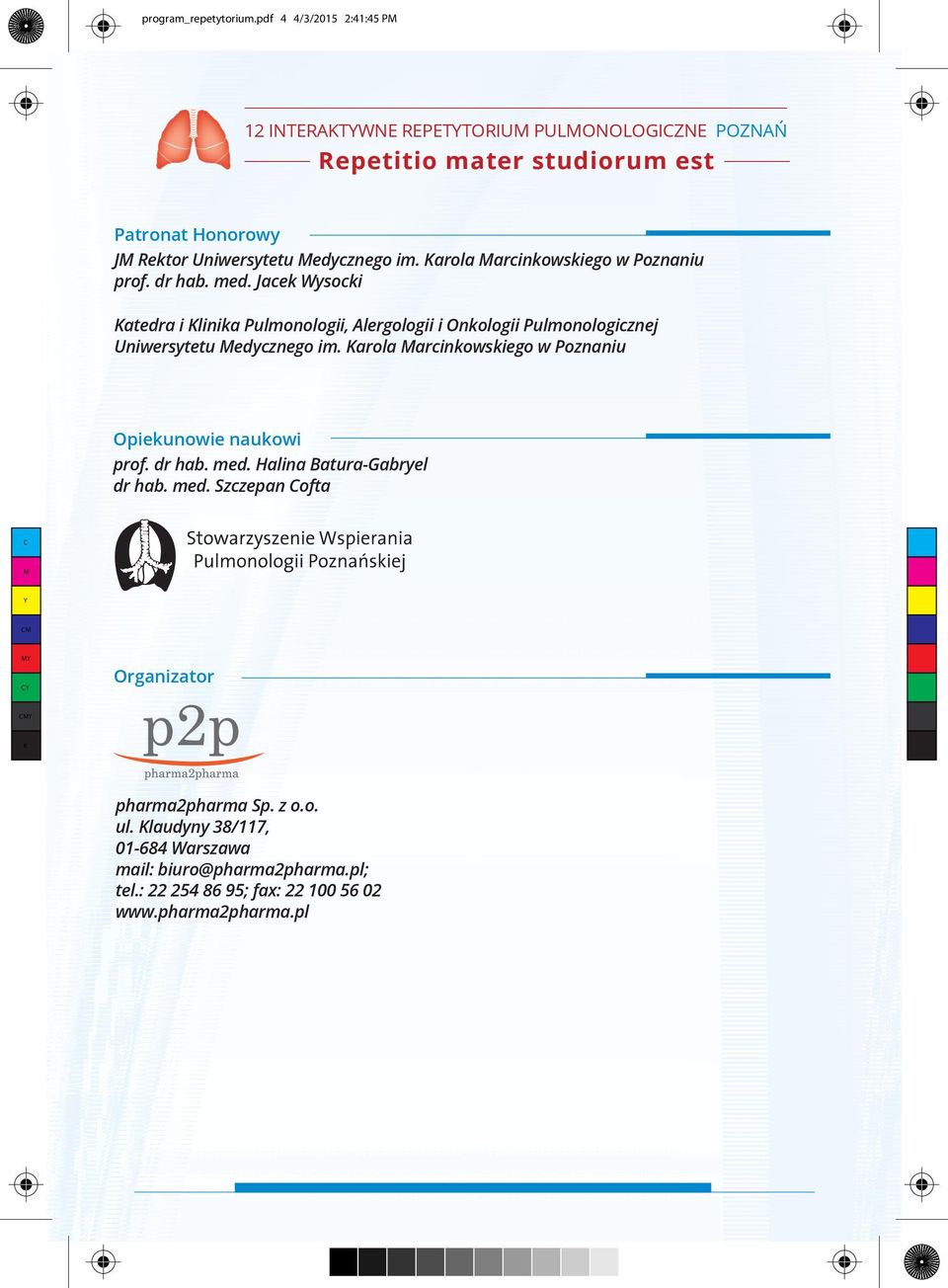 arola arcinkowskiego w Poznaniu prof. dr hab. med.