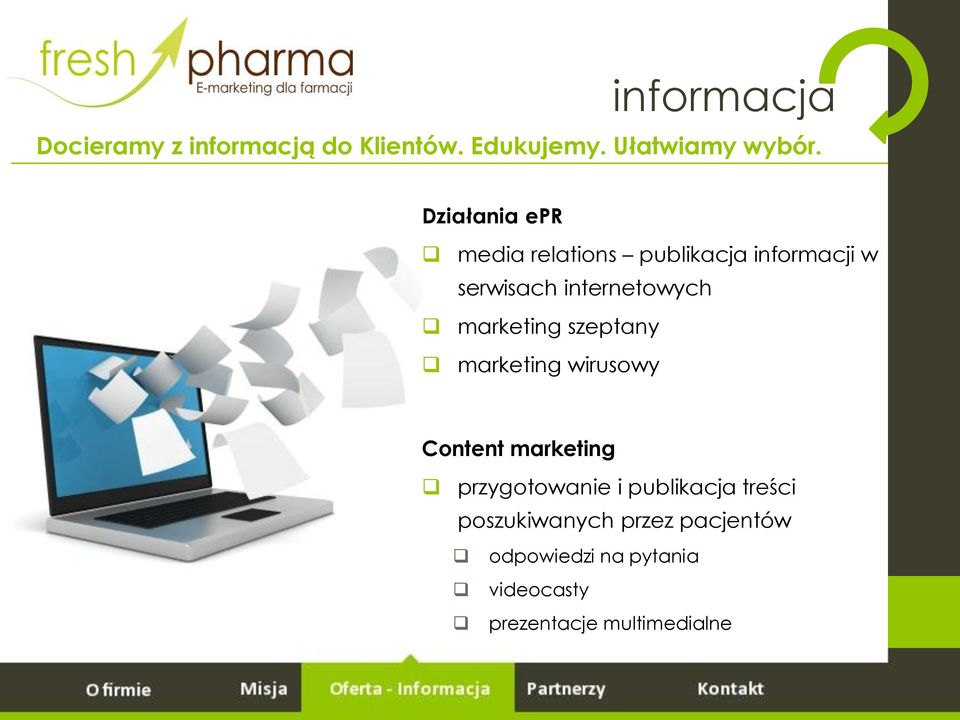 marketing szeptany marketing wirusowy Content marketing przygotowanie i publikacja
