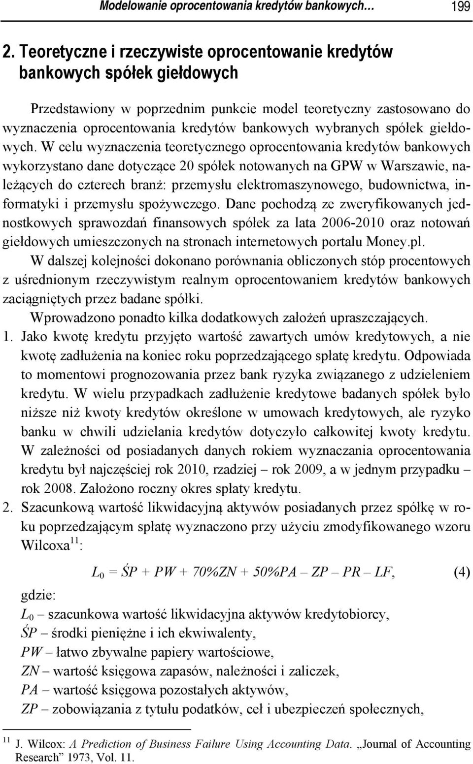 wybranych spółek giełdowych.