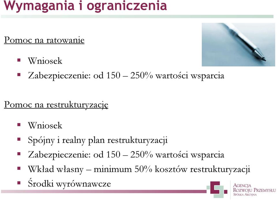 realny plan restrukturyzacji Zabezpieczenie: od 150 250% wartości