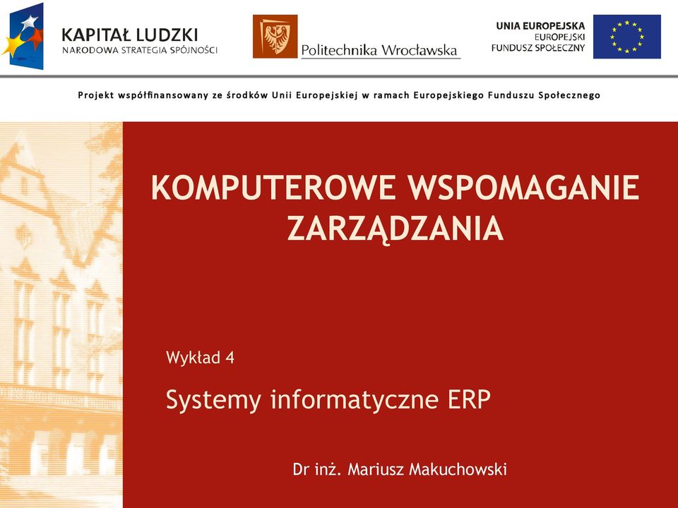 Systemy informatyczne