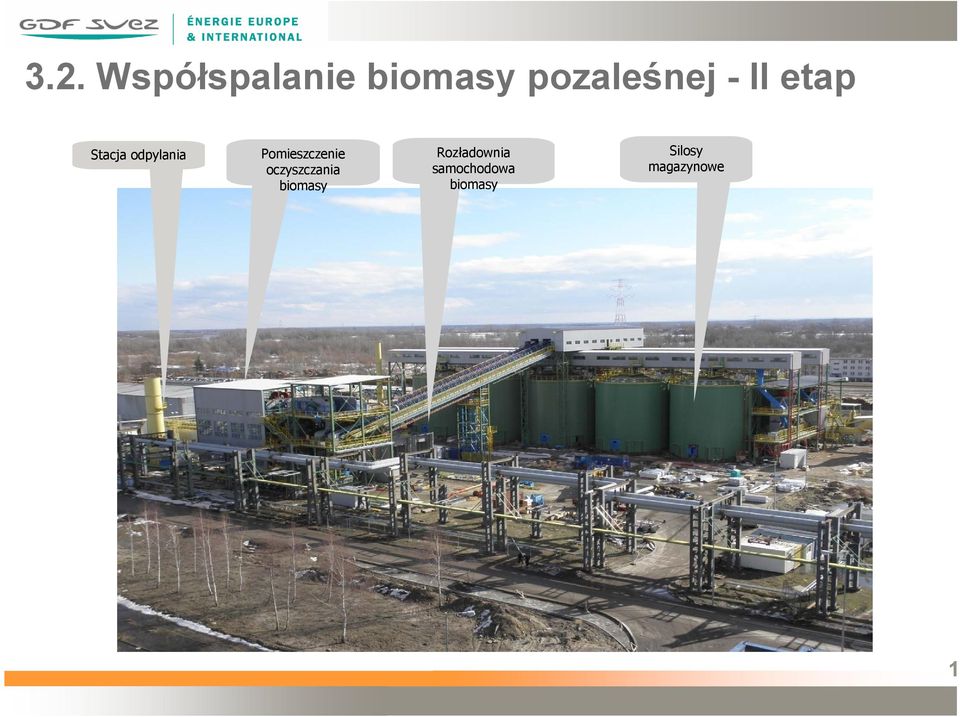Pomieszczenie oczyszczania biomasy