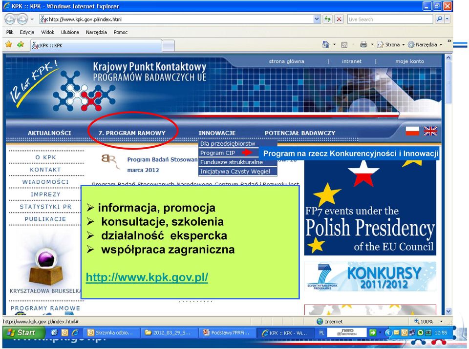konsultacje, szkolenia działalność
