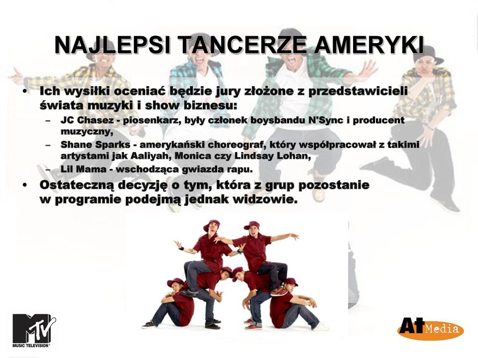 amerykański choreograf, który współpracował z takimi artystami jak Aaliyah, Monica czy Lindsay Lohan, Lil