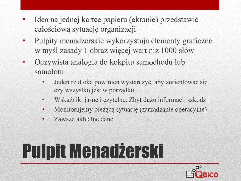 samolotu: Jeden rzut oka powinien wystarczyć, aby zorientować się czy wszystko jest w porządku Wskaźniki jasne i