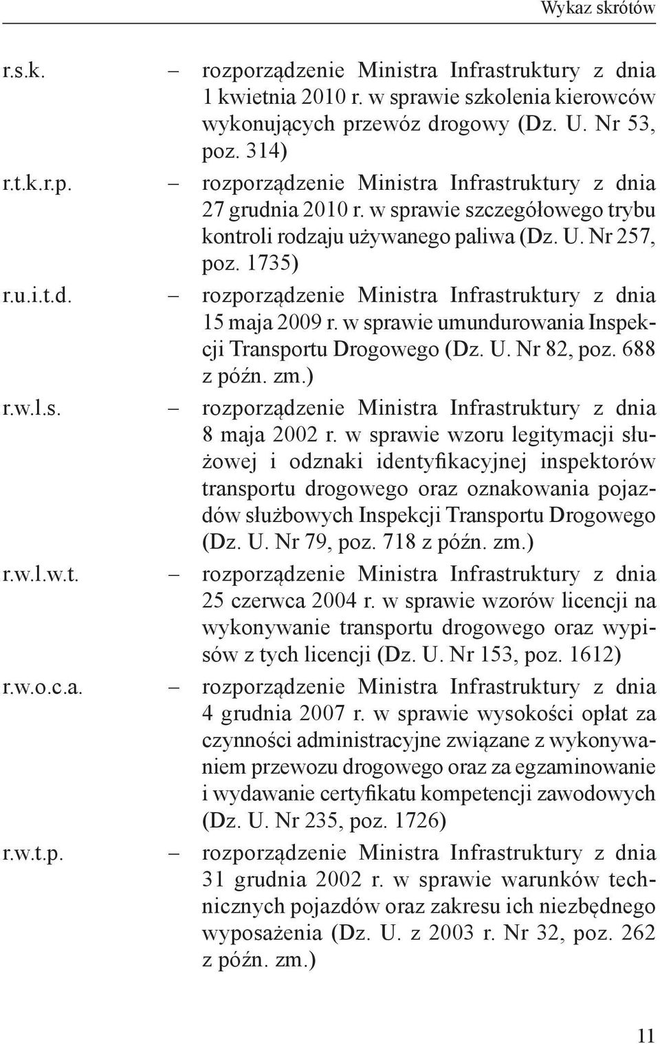 688 8 maja 2002 r. w sprawie wzoru legitymacji służowej i odznaki identyfikacyjnej inspektorów transportu drogowego oraz oznakowania pojazdów służbowych Inspekcji Transportu Drogowego (Dz. U.