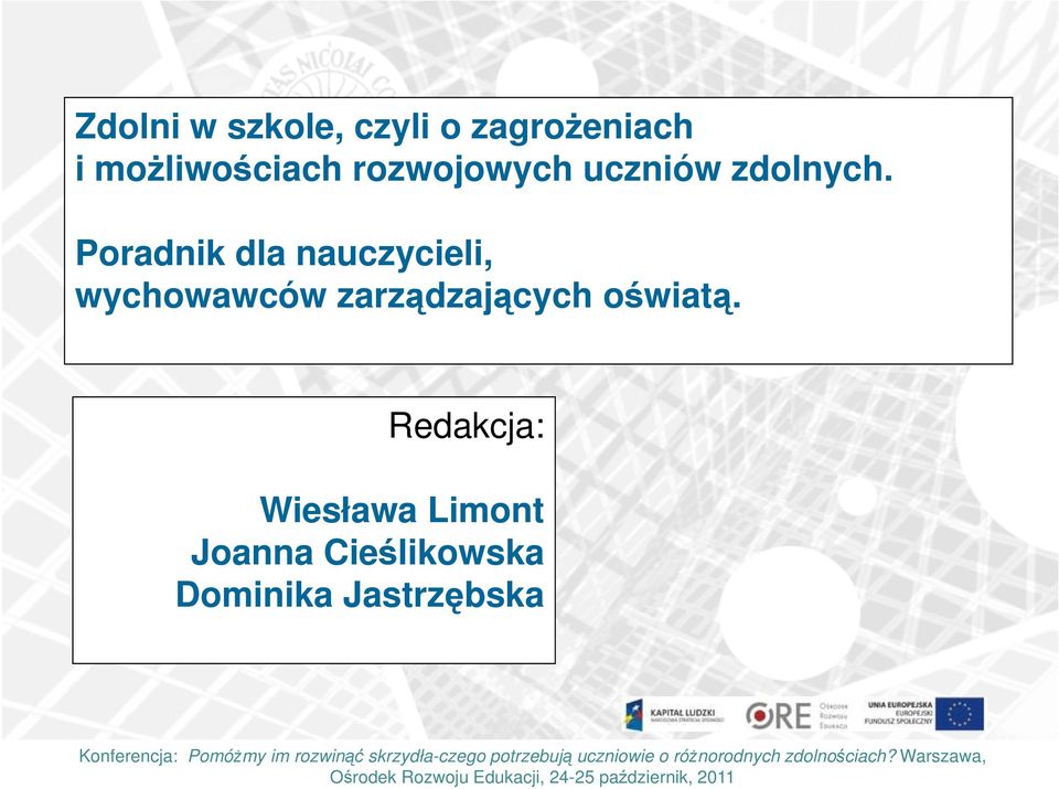 Poradnik dla nauczycieli, wychowawców zarządzających