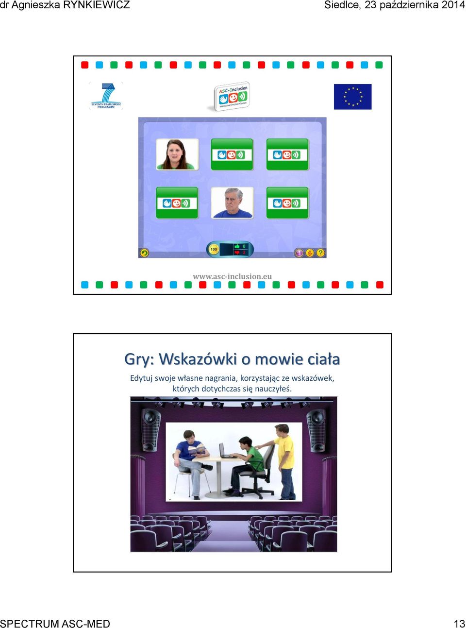 eu Gry: Wskazówki o mowie ciała Edytuj swoje własne