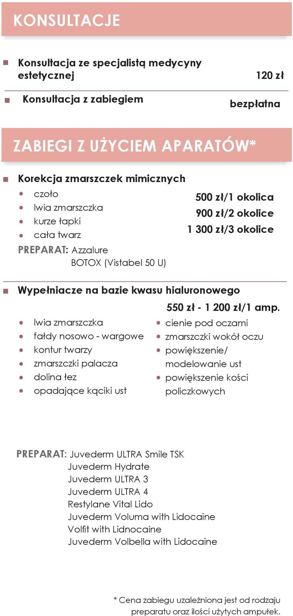 lwia zmarszczka cienie pod oczami fałdy nosowo - wargowe zmarszczki wokół oczu kontur twarzy powiększenie/ zmarszczki palacza modelowanie ust dolina łez powiększenie kości opadające kąciki ust