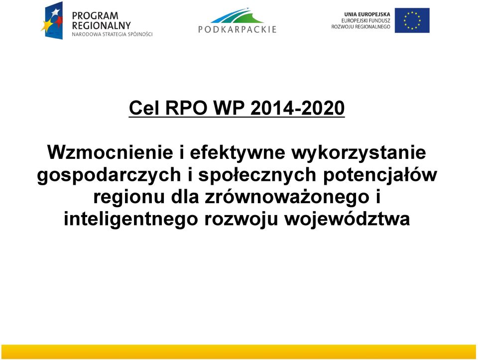 społecznych potencjałów regionu dla