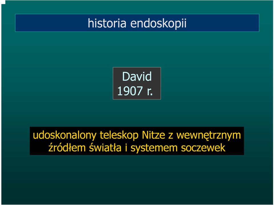 Nitze z wewnętrznym