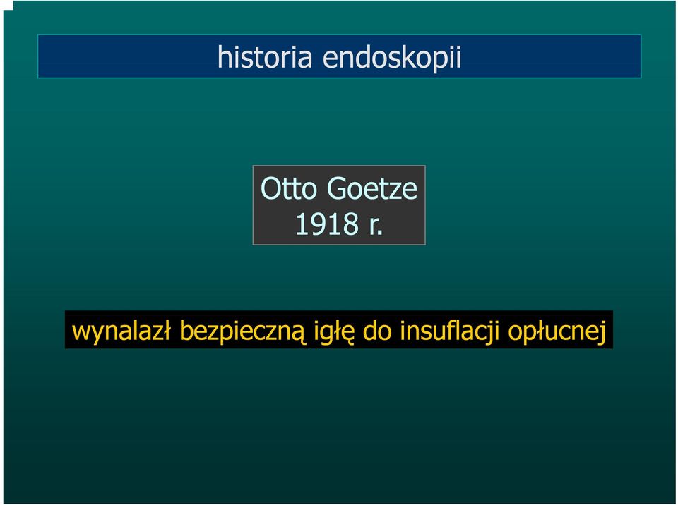 bezpieczną igłę