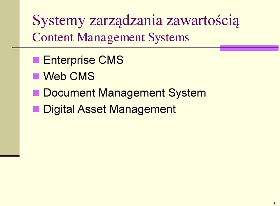 Enterprise CMS Web CMS Document