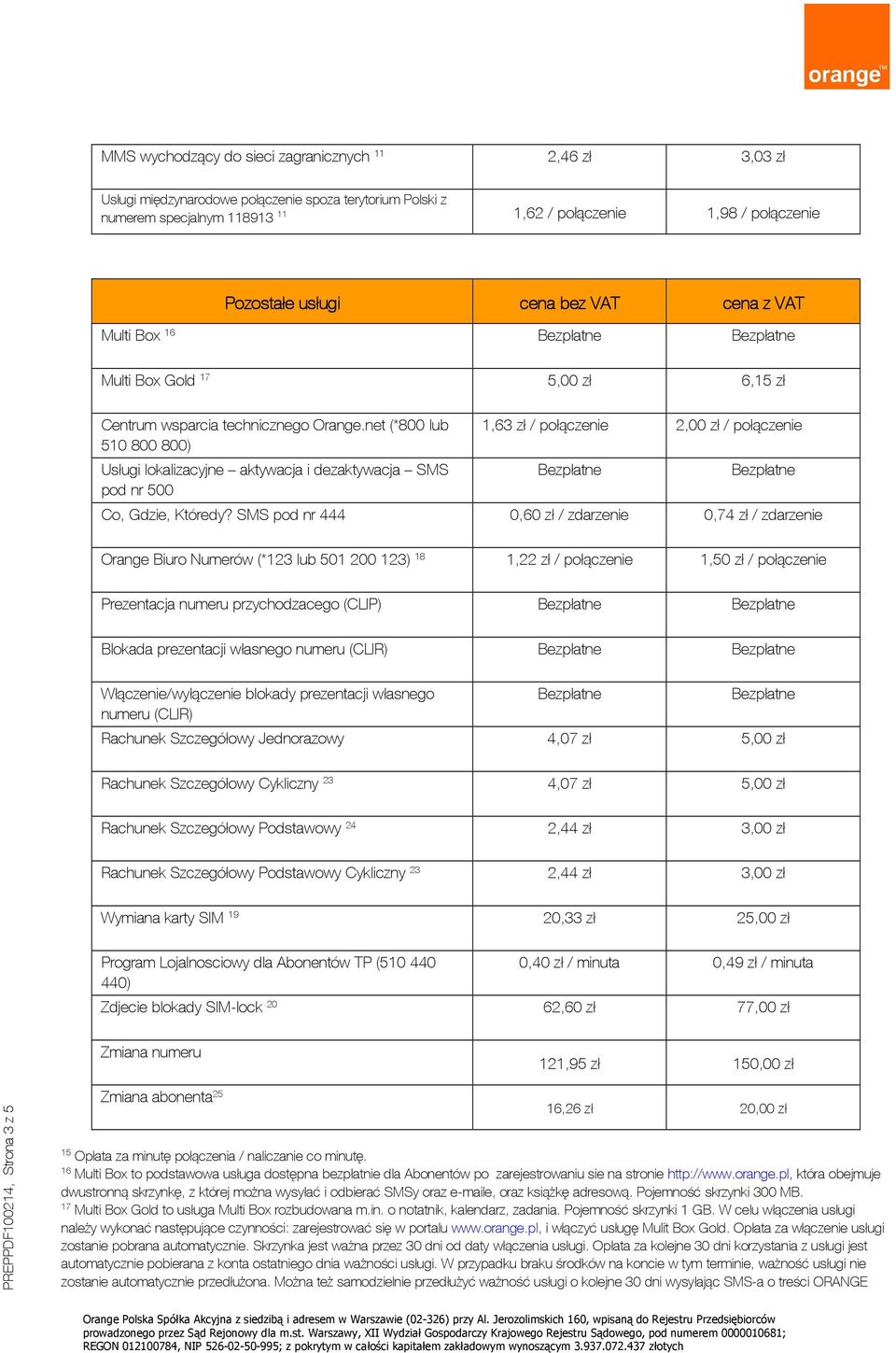 net (*800 lub 510 800 800) Usługi lokalizacyjne aktywacja i dezaktywacja SMS pod nr 500 1,63 zł / połączenie 2,00 zł / połączenie Co, Gdzie, Któredy?