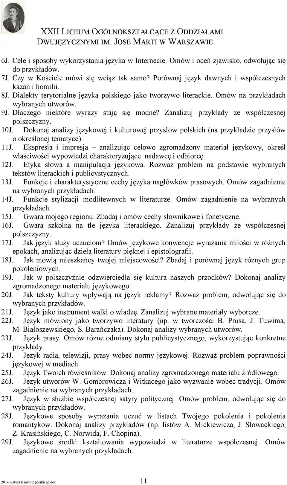 Dlaczego niektóre wyrazy stają się modne? Zanalizuj przykłady ze współczesnej polszczyzny. 10J.