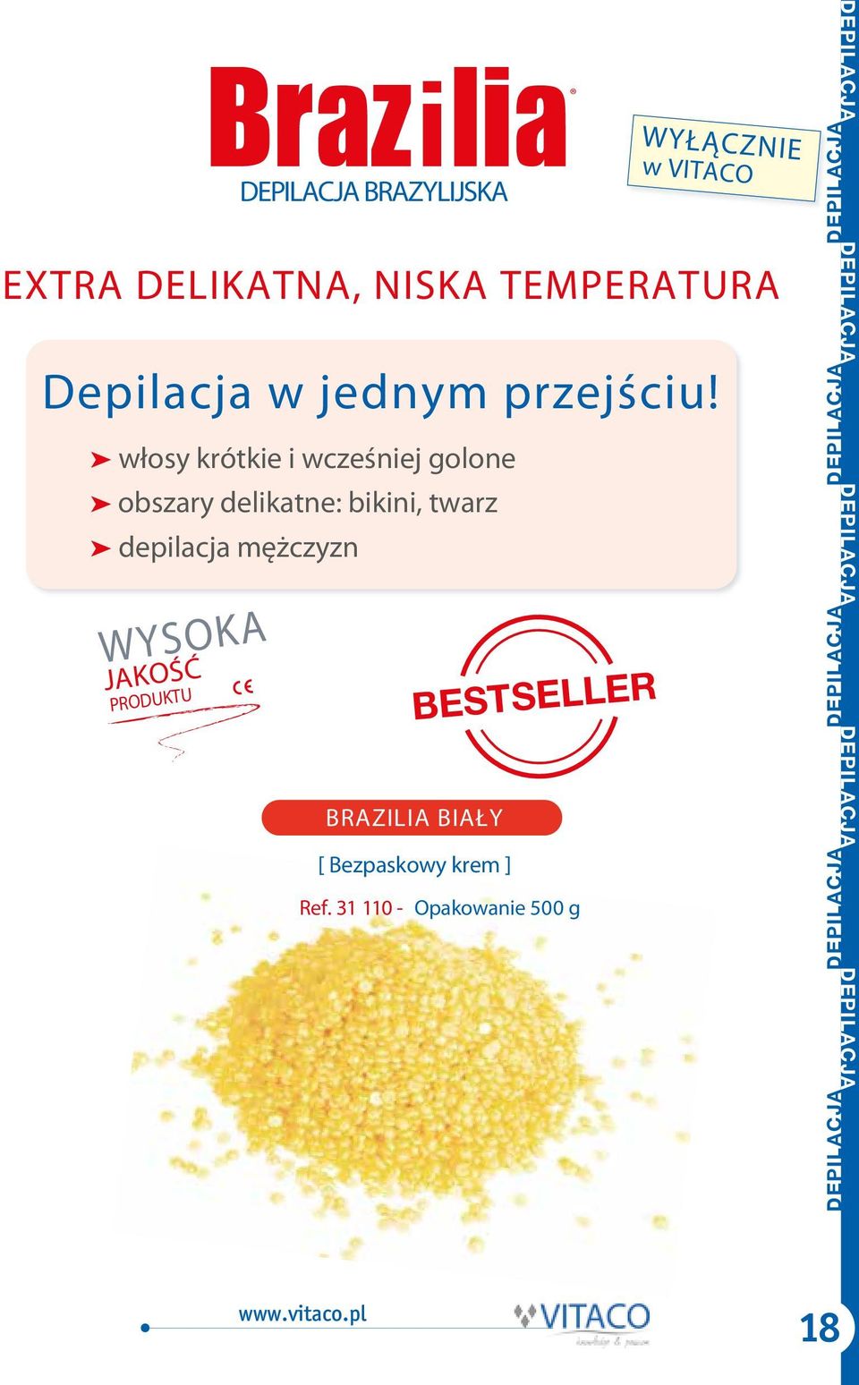 mężczyzn WYSOKA JAKOŚĆ PRODUKTU BESTSELLER BRAZILIA BIAŁY [ Bezpaskowy krem