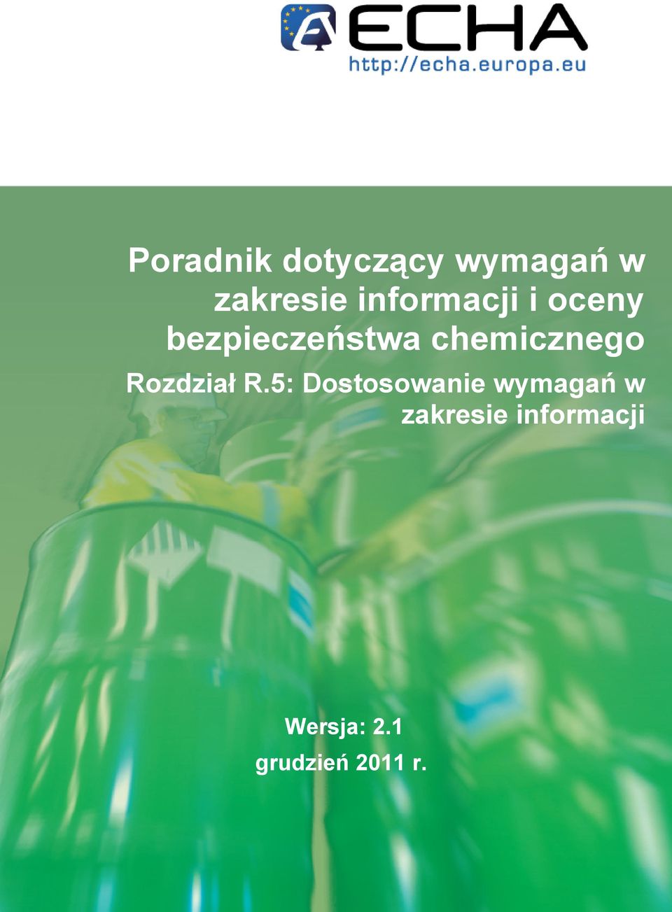 chemicznego Rozdział R.