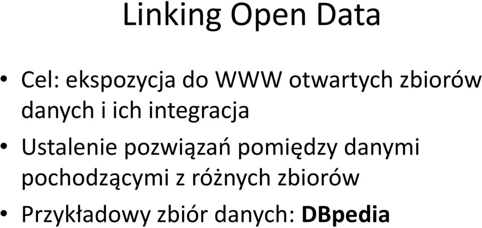 Ustalenie pozwiązao pomiędzy danymi