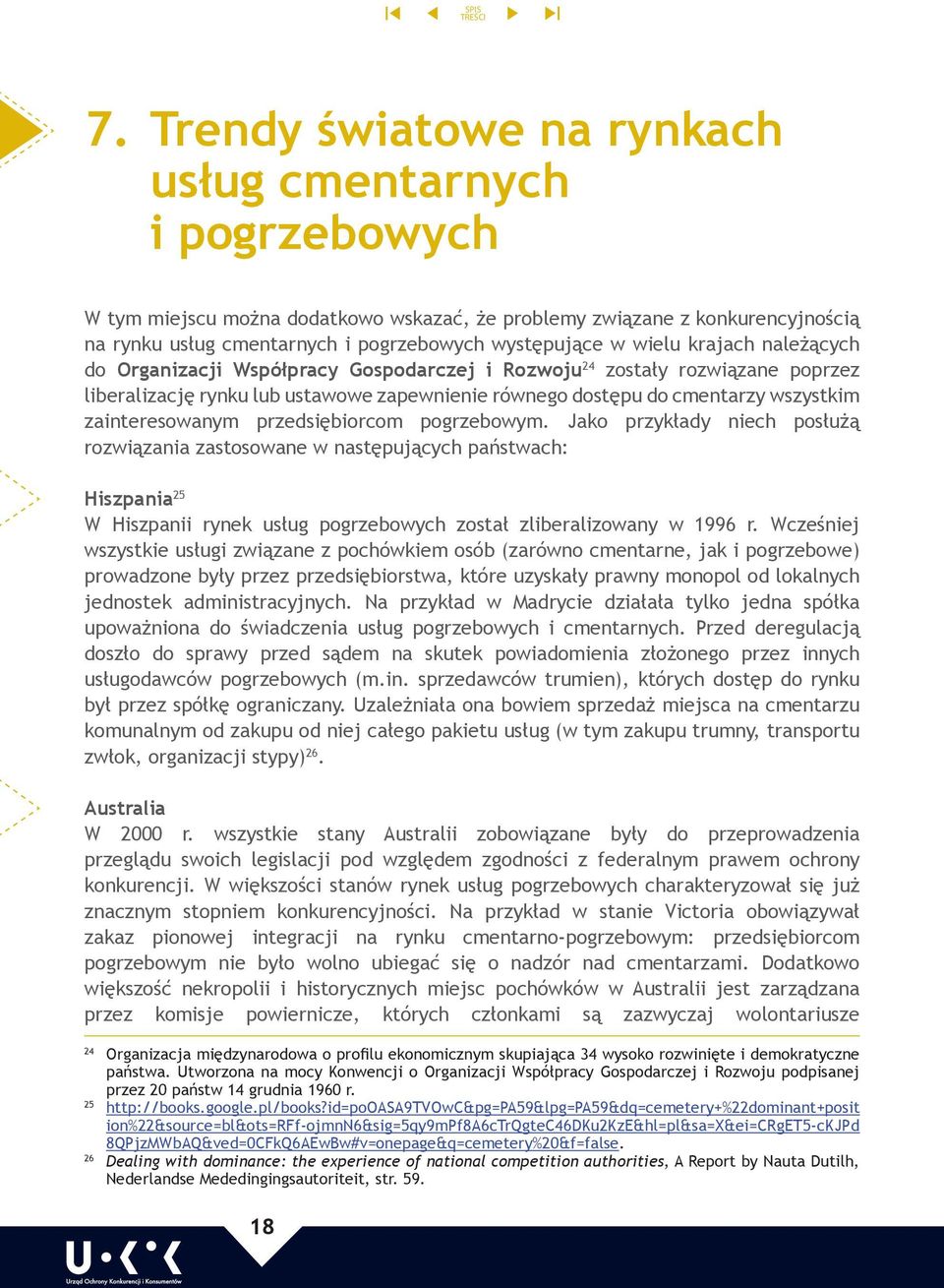 zainteresowanym przedsiębiorcom pogrzebowym.