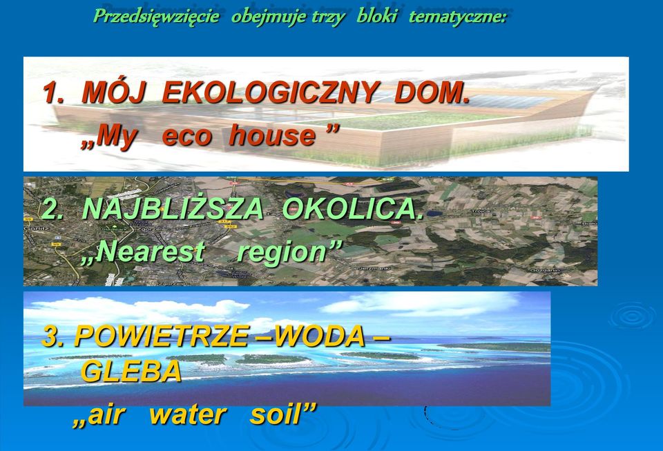 My eco house 2. NAJBLIŻSZA OKOLICA.