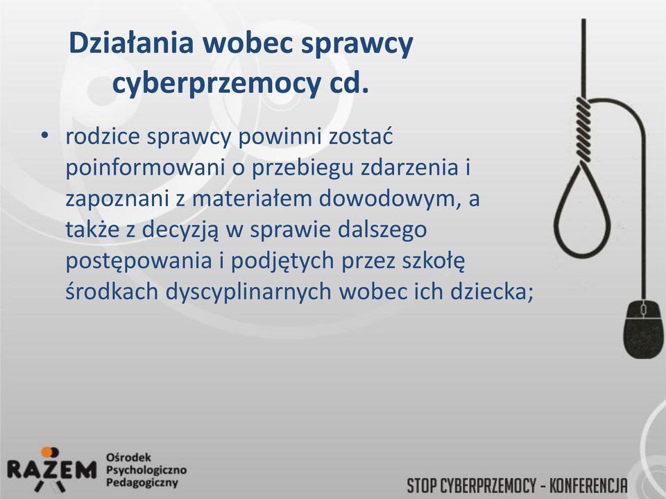 zdarzenia i zapoznani z materiałem dowodowym, a także z decyzją w